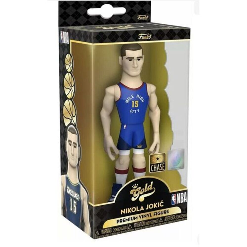 Funko 5" Vinyl Gold - NBA: NIKOLA JOKIC Nuggets (Blue)‎ Chase Rare